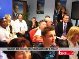 Annecy: déception à la permanence UMP lors de l'annonce des résultats de la présidentielle