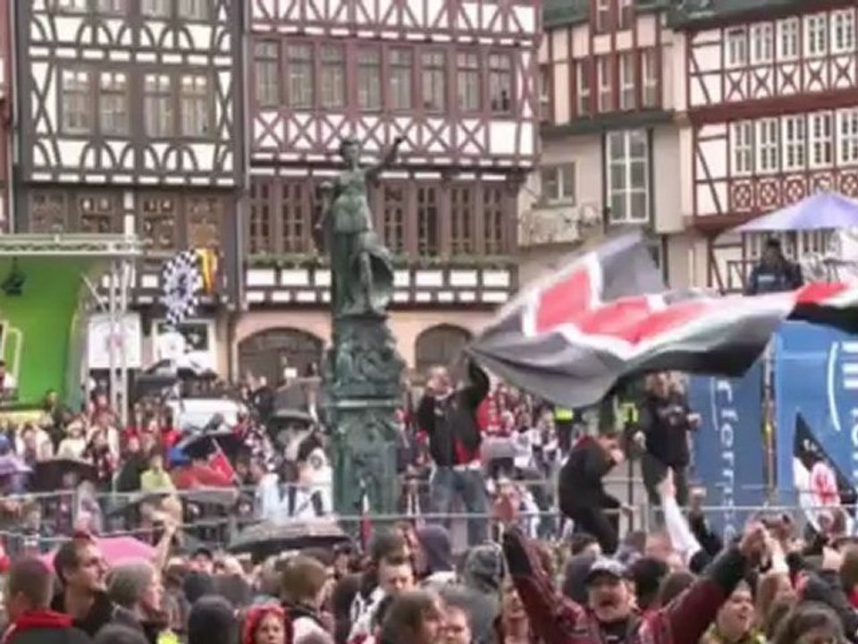 Frankfurt feiert Aufstieg