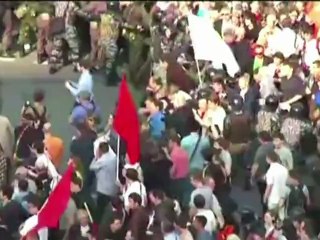 Policía rusa reprime protesta