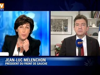 Jean-Luc Mélenchon : "ce soir c’est un très grand contentement"