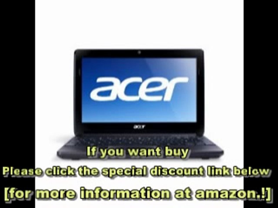 Acer Aspire One AO722-0825 11.6-Inch Netbook (Black)