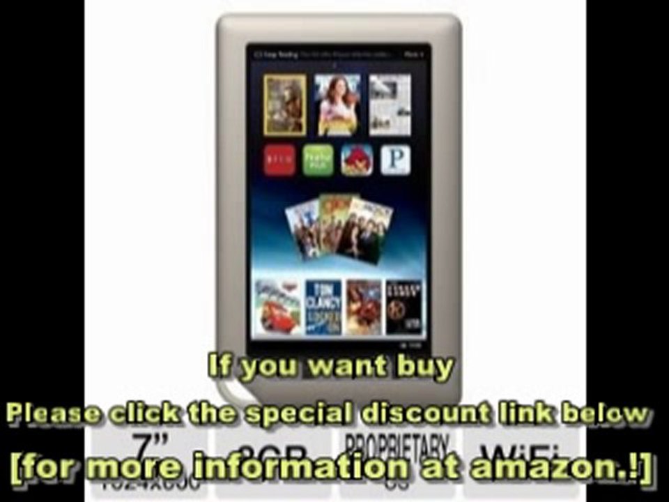 NOOK 7 Tablet Price | NOOK 7 Inch 8GB WiFi Tablet