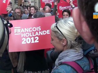 Marseille: le PS fête la victoire de Hollande