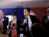 Ambiance au QG de l'UMP après la victoire de François Hollande