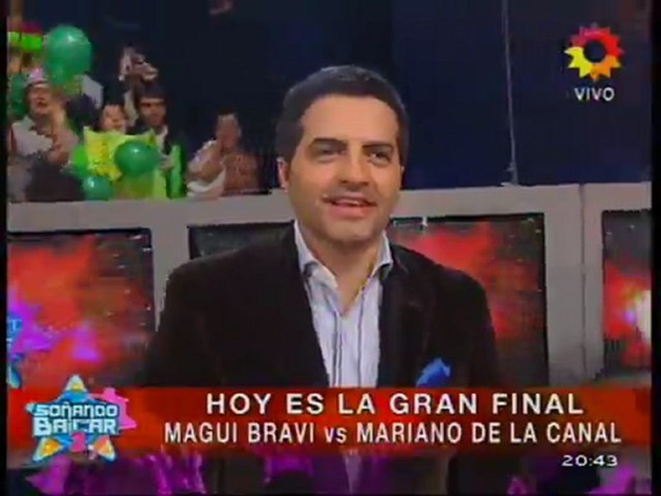 La Final de Soñando por Bailar 2 - Magui Bravi vs Mariano de la Canal - Domingo 06/05/2012 Parte 1 de 4