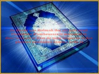 Embrasser le Qur'an - cheikh 'Abdel aziz aali Cheikh