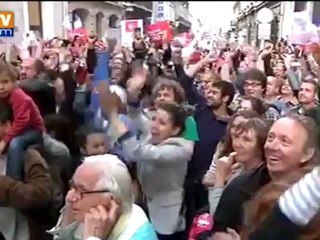 Tour de France des célébrations des électeurs de François Hollande