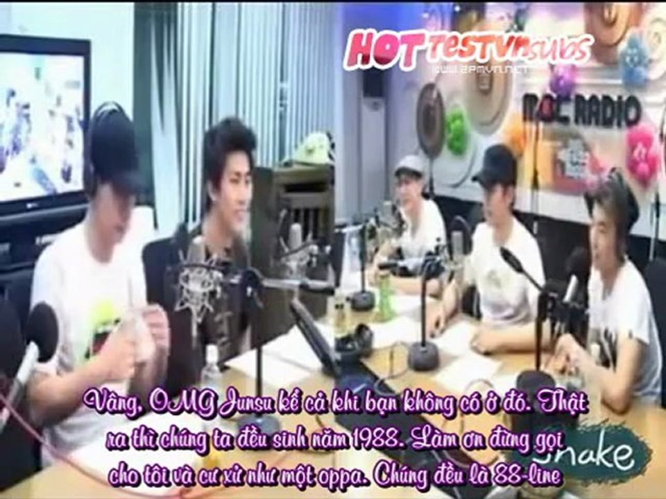[2PMVN][Vietsub] 20110629 2PM Talked With Wonder Girls Yoobin On Younha's Starry Night