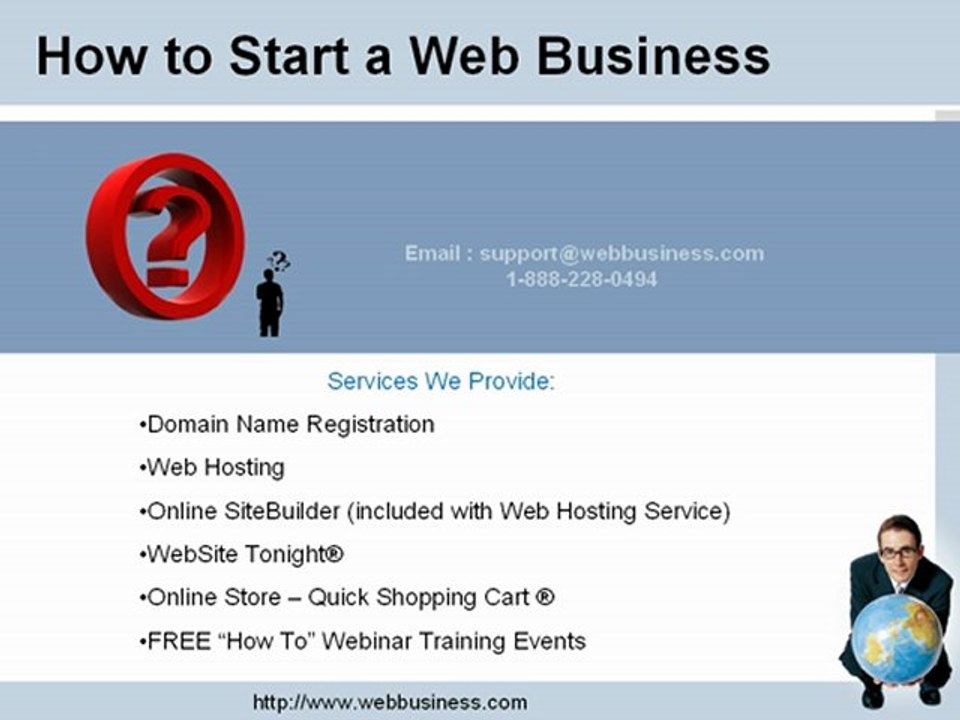 How to Start a Web Business
