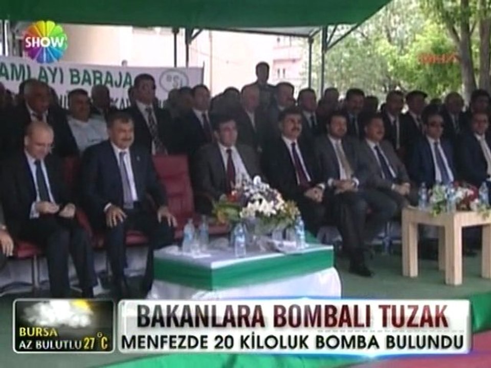 Bakanlara bombalı tuzak - 06 mayıs 2012