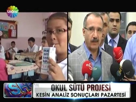 Okul sütü projesi - 06 mayıs 2012