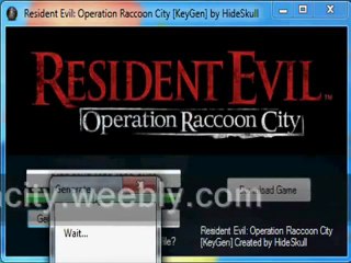 Resident Evil Operation Raccoon City ! Keygen ! Crack !