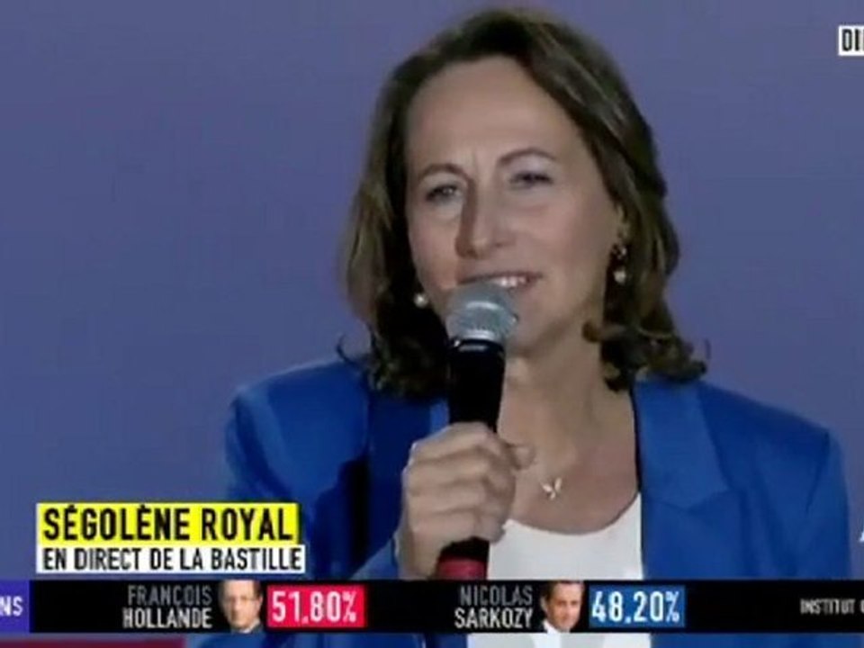 Ségolène Royal : "Cette Victoire c'est la votre !"