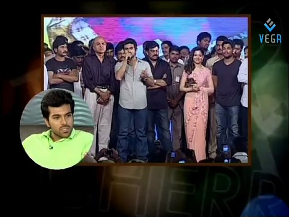 Ram Charan,Tamanna Talk About Latest Movie Racha 04