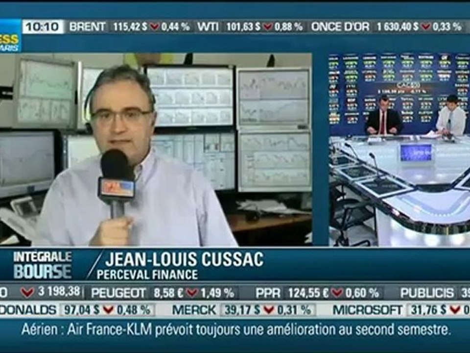 Les infos d'experts de Bourse Direct dans intégrale bourse vendredi 04 Mai 2012