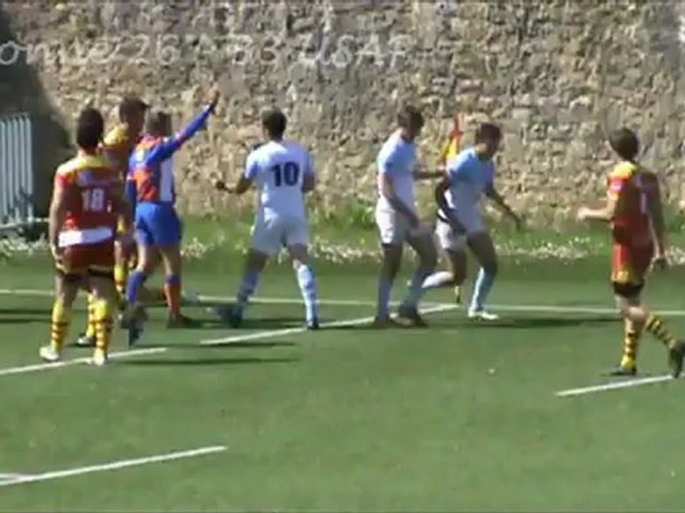 Résumé Aviron Bayonnais - USAP (Espoirs)