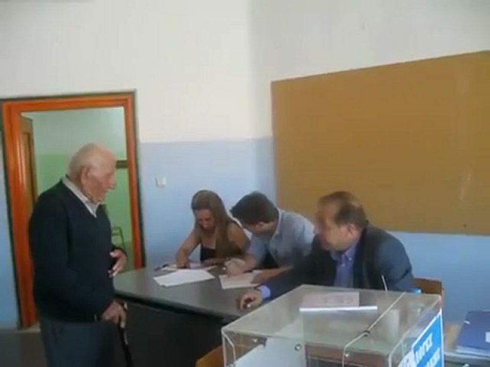 Πήγε στην κάλπη στα 111 του χρόνια