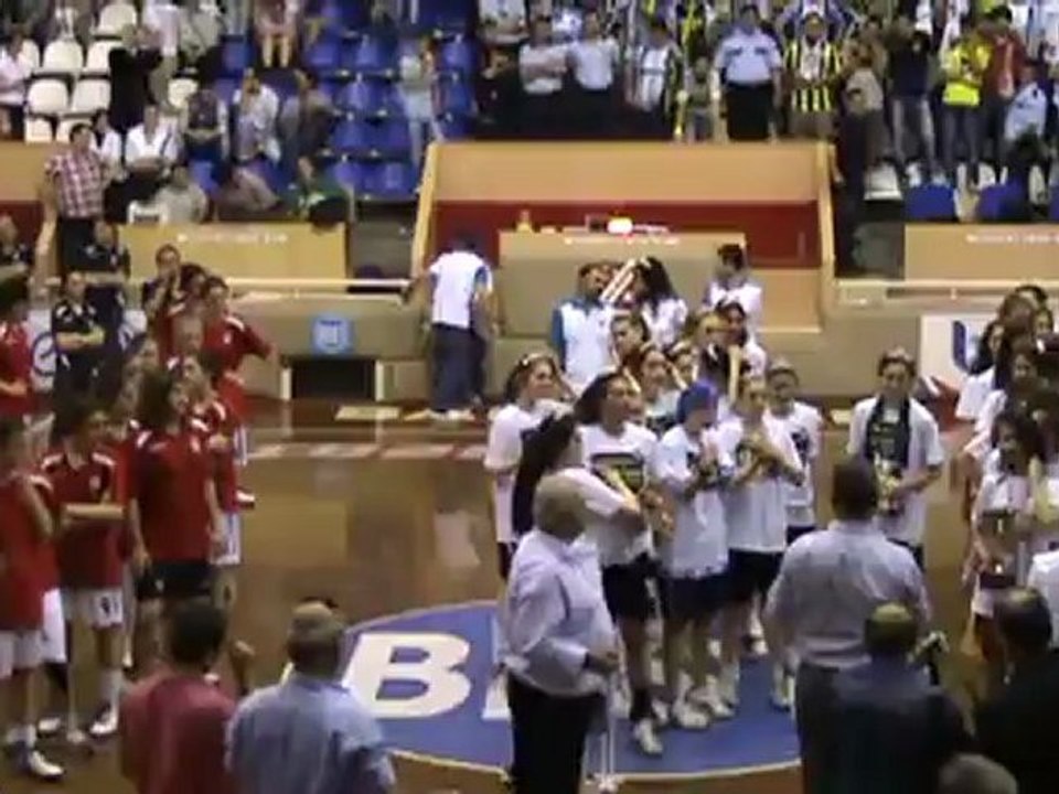 2011-2012 Yıldız Kızlar Türkiye Şampiyonası Ödül Töreni