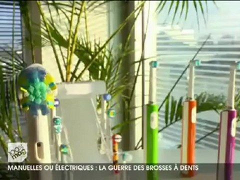 Manuelles ou éléctriques : La guerre des brosses à dents