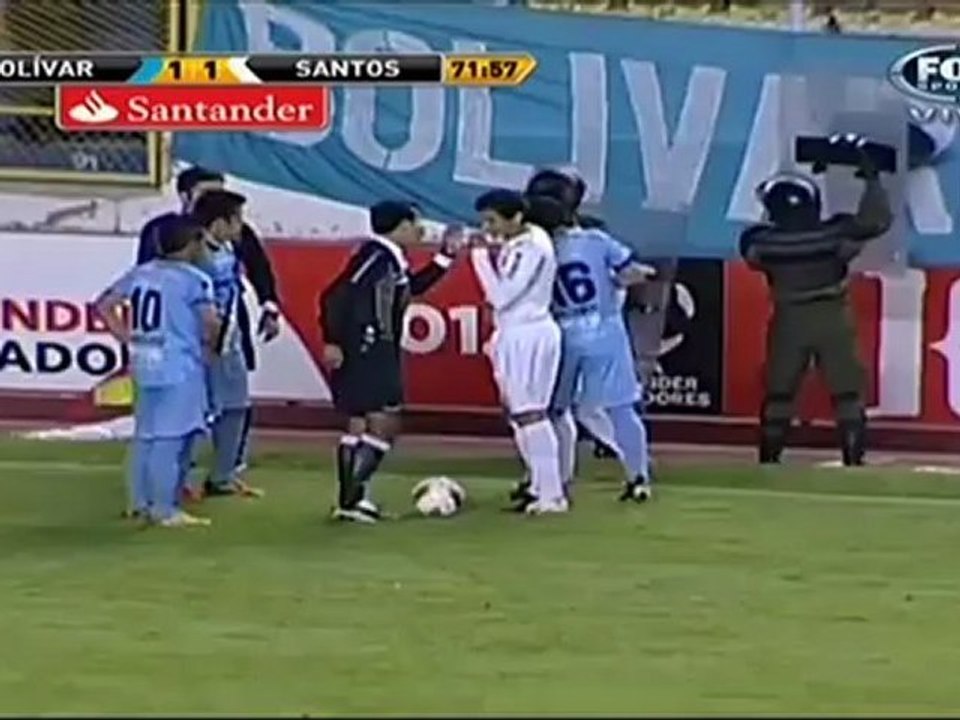 http://football-in.ucoz.ru   Кубок Либертадорес 2012 / 1/8 Финала / Первый Матч / Боливар - Сантос 2 тайм