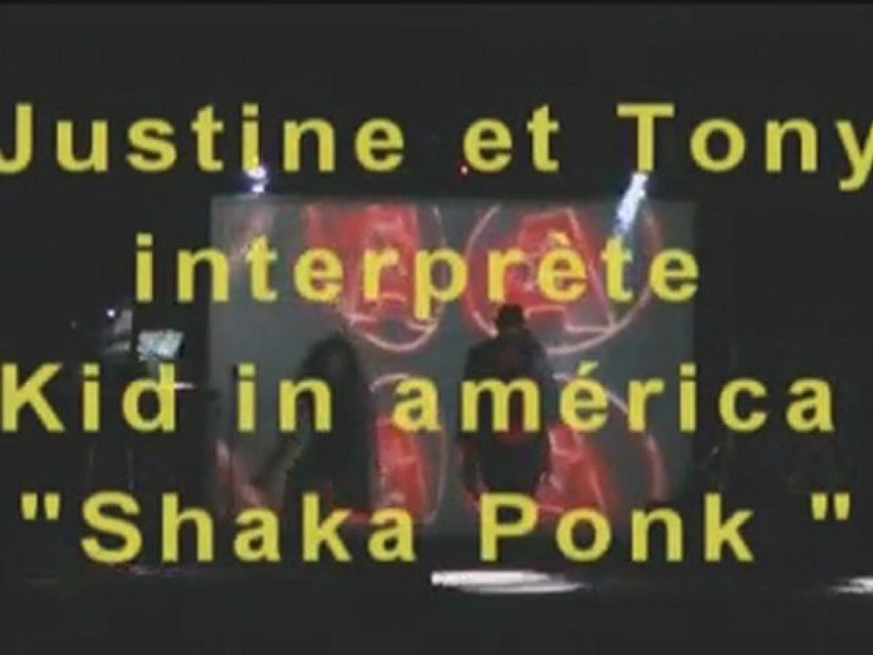Orchestre Anthracite kids in america de shaka Ponk