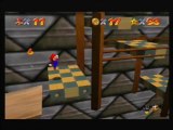 Walkthrough Super Mario 64 : Invisible sous les douves