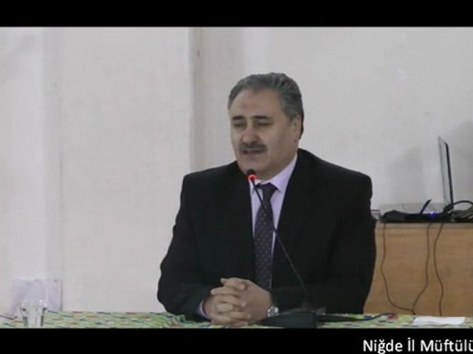 ÇİFTLİK İLÇE MÜFTÜLÜĞÜNCE HAZIRLANAN  "HZ.PEYGAMBER'İN KARDEŞLİK AHLAKI VE HUKUKU" KONULU KONFERANS KONUŞMACI: HASAN ÇINAR - NİĞDE İL MÜFTÜSÜ 1.BÖLÜM