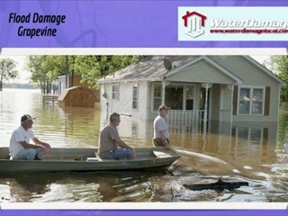 Grapevine Flood Damage ~ Fire Repair