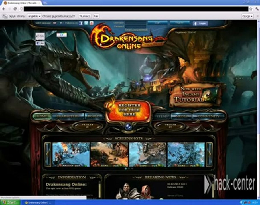 Drakensang Online # Hack # Cheat # May 2012 Update Download