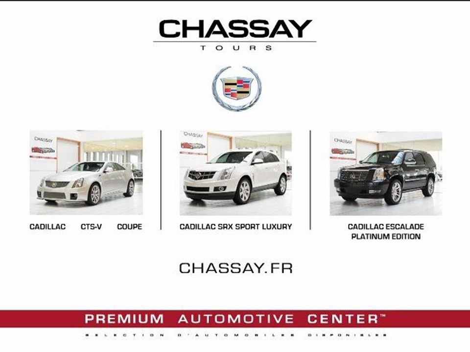 Cadillac CTS-V 2011 - www.chassay.fr - Distributeur Officiel France