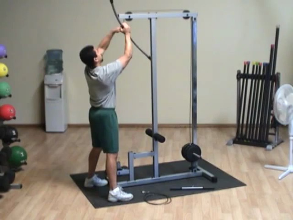 Body Solid Lat Machine