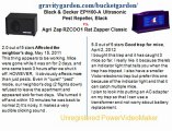 Black & Decker EP1100-A Ultrasonic Pest Repeller, Black vs.Agri Zap RZCOO1 Rat Zapper Classic