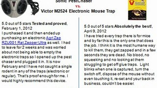 Victor M792 Heavy-Duty Sonic PestChaser vs.Victor M2524 Electronic Mouse Trap