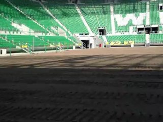 Τα έργα στον αγωνιστικό χώρο