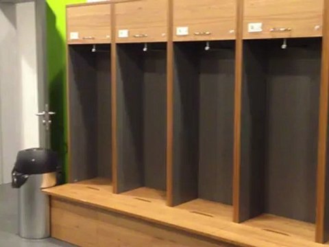 Τα αποδυτήρια της Εθνικής Ελλάδας στο Wroclaw