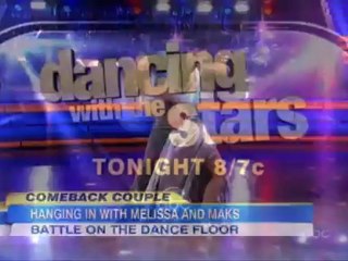 'DWTS' Week 8: Melissa and Maks Fight On