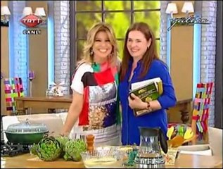 GÜLBEN - Sedef İybar'dan ''Enginarlı Bahar Pilavı'' ve ''Çilekli Bezeli Kup'' Tarifi 07.05.12