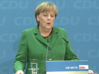Merkel défend sa ligne dure sur l'austérité et la croissance