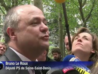 Au QG de Hollande, une foule de badauds... et de socialistes