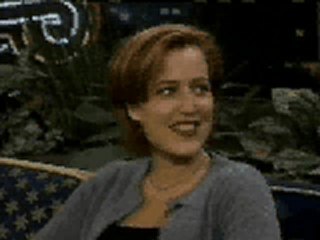 gillian anderson &Jay Leno sept 1998 -part1
