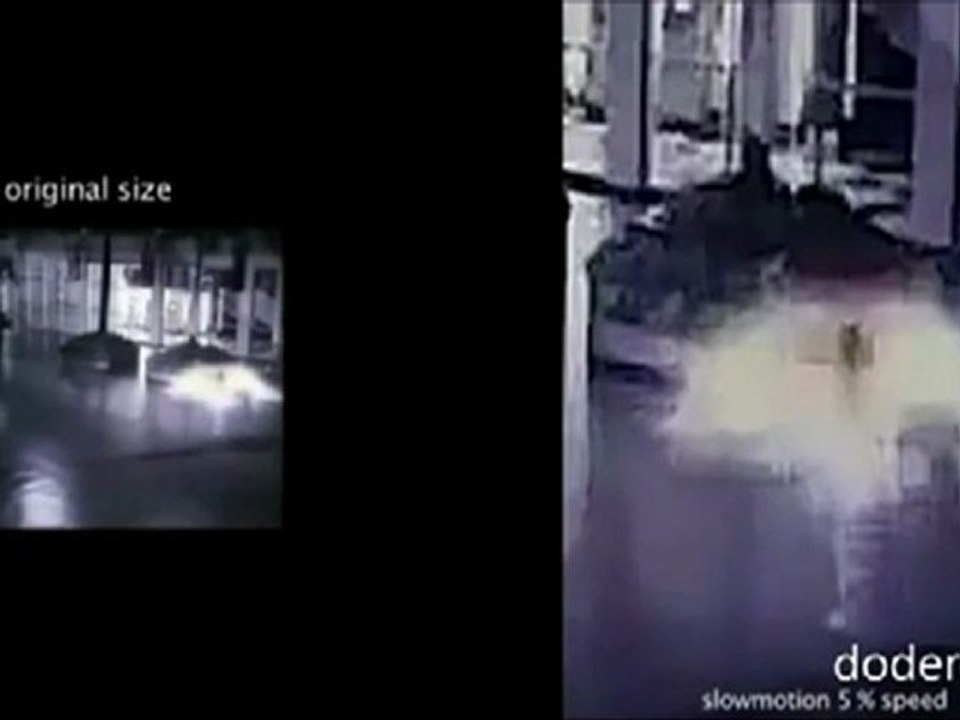 EXTRATERRESTRIAL: Świetlista Istota sfilmowana w Centrum Handlowym - Jakarta Indonesia we wrześniu 2011