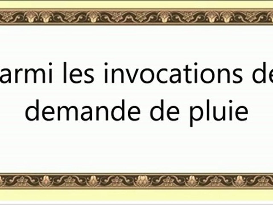 063 Parmi les invocations de demande de pluie vostfr by tiss38din
