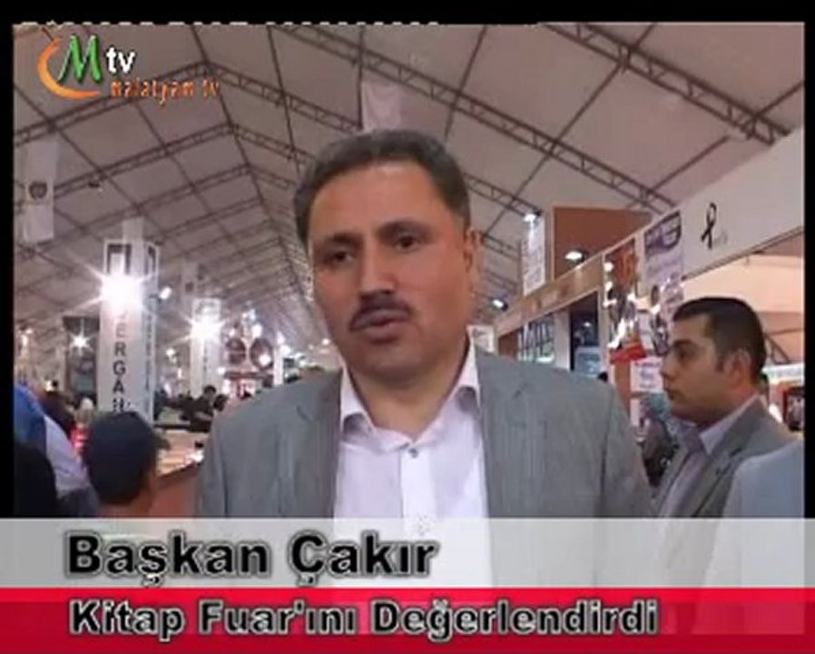 başkan çakır kitap fuarını değerlendirdi
