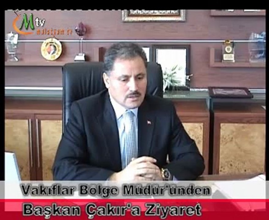 vakıflar bölge müdüründen başkan çakıra ziyaret