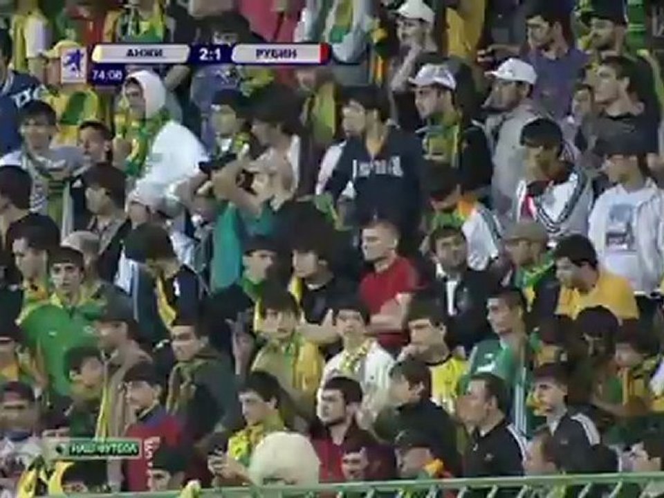 Анжи - Рубин 43 тур 2 тайм