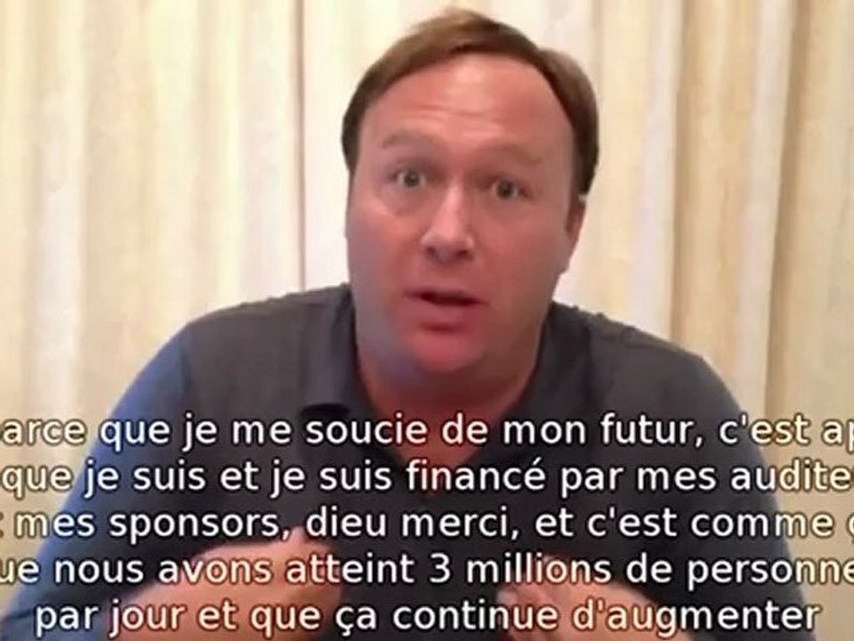 Coup de Gueule d'Alex Jones - VOSTFR