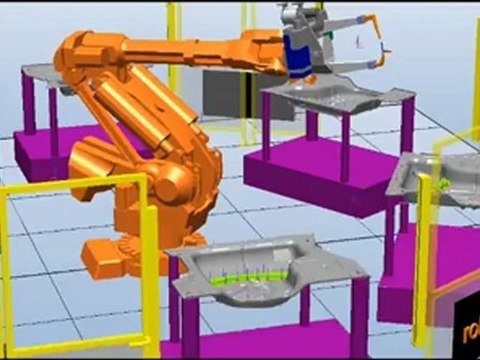 ABB ROBOT ROBOTMER - IRB 6400 PUNTA KAYNAK - SPOT WELDING