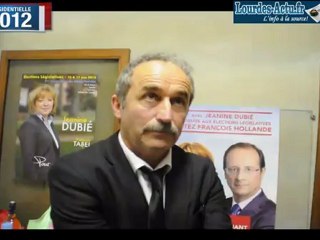 Interview d'Alain Garrot au soir du 2eme tour des éléctions présidentielle 2012