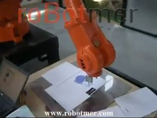 ABB Robot  -ROBOTMER Drawing Picture Cad Cam