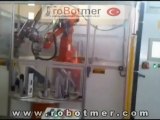 ABB Robot ROBOTMER IRB 4400 Sealing Flaming  Alevleme